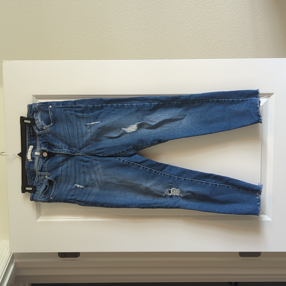 Ella Moss mid rise skinny ankle jeans